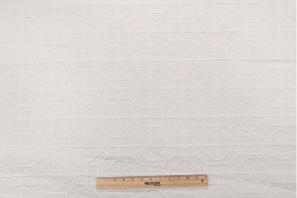 Thibaut Carter Woven Matelasse Decorator Fabric in Off White W72779