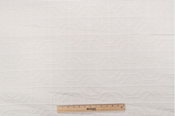 Thibaut Carter Woven Matelasse Decorator Fabric in Off White W72779
