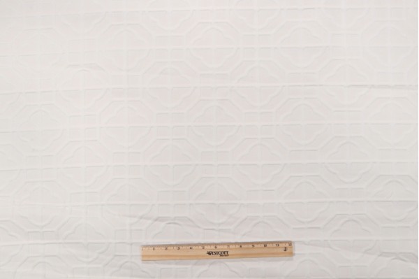 Thibaut Carter Woven Matelasse Decorator Fabric in Off White W72779