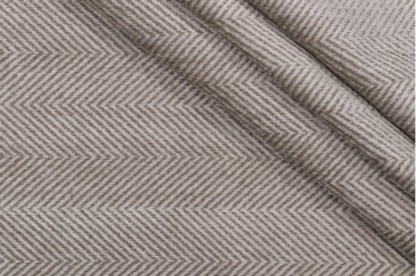Thibaut Hillside Herringbone Chenille Upholstery Fabric in Steel W72932