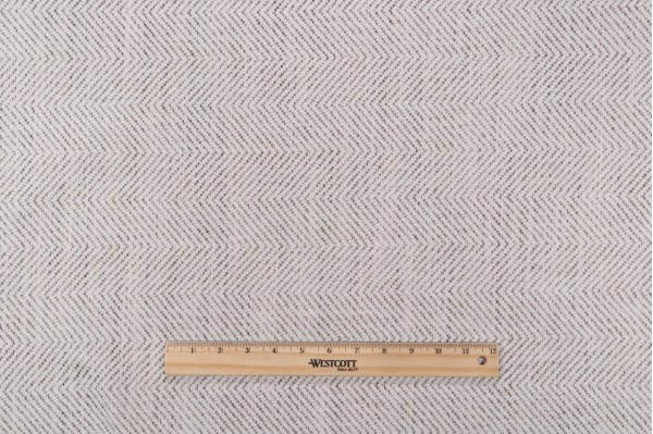 Covington Lil Twill Woven Chenille Upholstery Fabric in 126-Alabaster 