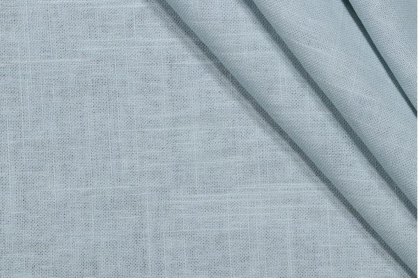 Covington Jefferson Linen Woven Drapery Fabric in 53-Sky 