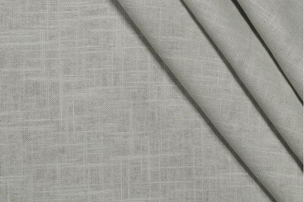Covington Jefferson Linen Woven Drapery Fabric in 515-Swedish Blue 