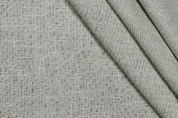 Covington Jefferson Linen Woven Drapery Fabric in 515-Swedish Blue 