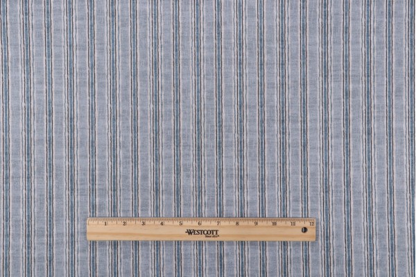 Magnolia Home Jasper Printed Cotton Drapery Fabric in Sky 