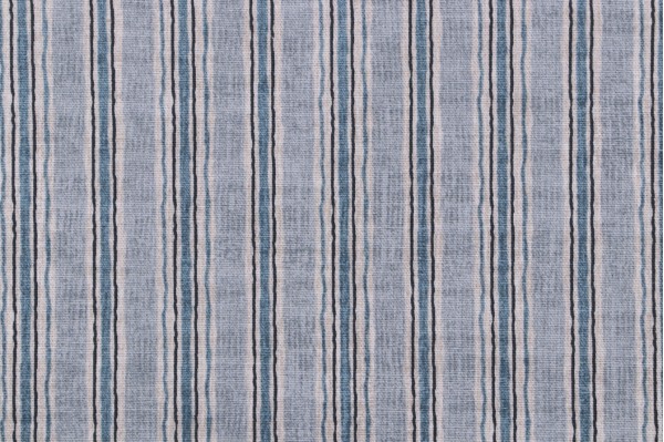 Magnolia Home Jasper Printed Cotton Drapery Fabric in Sky 