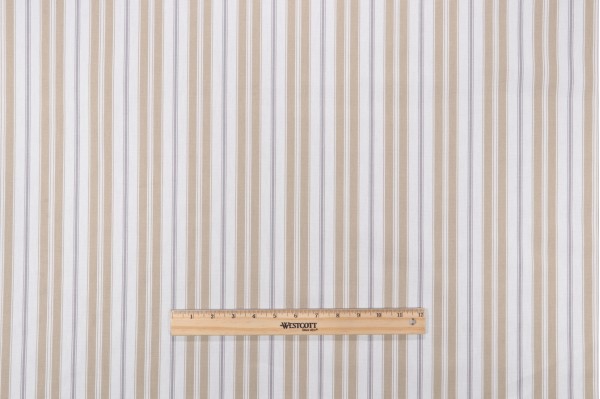 Magnolia Home Newbury Printed Cotton Drapery Fabric in Golden 