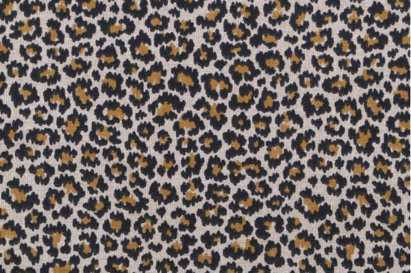 Magnolia Home Animal Kingdom Printed Cotton Drapery Fabric in Safari 