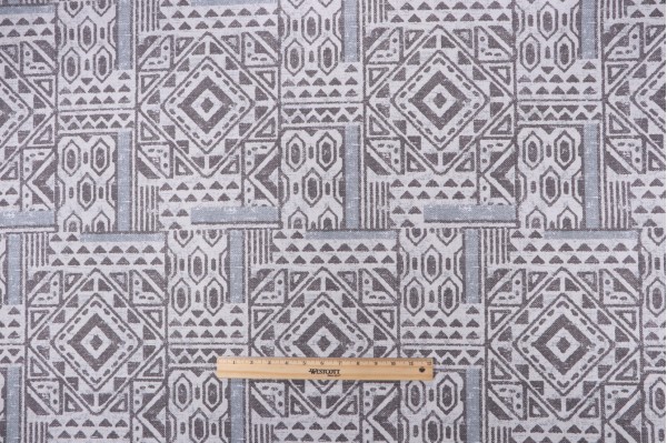 Magnolia Home Rhapsody Printed Cotton Drapery Fabric in Desert 