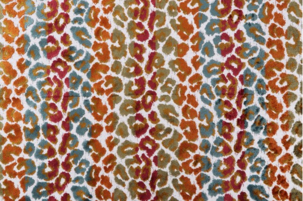 Hamilton Zelda Velvet Upholstery Fabric in Berry 