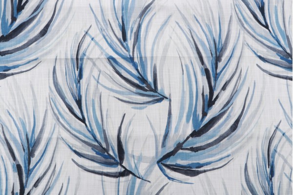Harlequin Alvara Printed Polyester Outdoor Fabric in Pebble Sky
