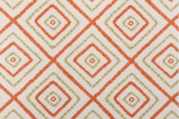 Click for 6.25 Yards Thibaut Kozar F94921 Printed Linen Blend Drapery Fabric in Orange Thibaut Kozar F94921 Printed Linen Blend Drapery Fabric in Orange