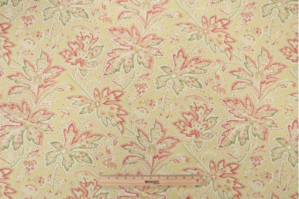 Click for 5.13 Yards Thibaut Brunswick F9102 Printed Cotton Twill Drapery Fabric in Green Thibaut Brunswick F9102 Printed Cotton Twill Drapery Fabric in Green