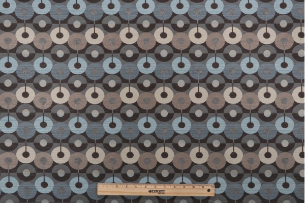 Theo Woven Upholstery Fabric in Pool