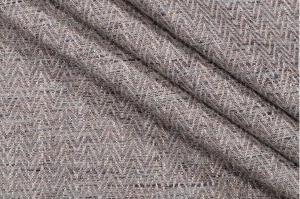 Edna Woven Upholstery Fabric in Slate