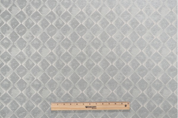 Benson Woven Chenille Upholstery Fabric in Mist