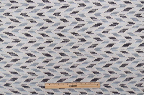 Sylvie Woven Upholstery Fabric in Bluebell