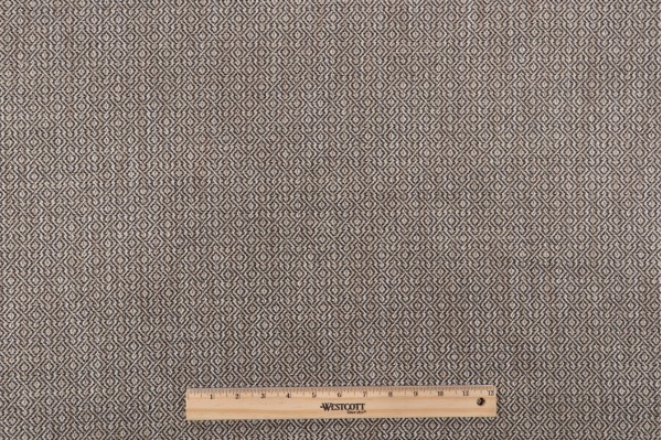 Burnett Woven Upholstery Fabric in Stone