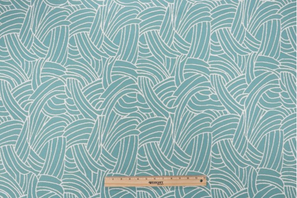Finley Woven Outdoor Fabric in Island