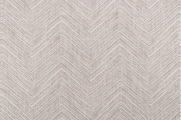 Chevron Woven Upholstery Fabric in Fog