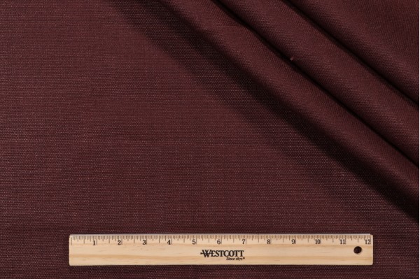 Thibaut Thames AF10245 Woven Linen Decorator Fabric in Plum