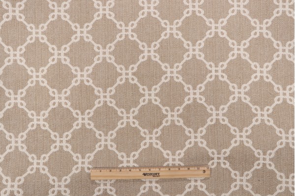 Thibaut Bowen W74342 Woven Upholstery Fabric in Sand