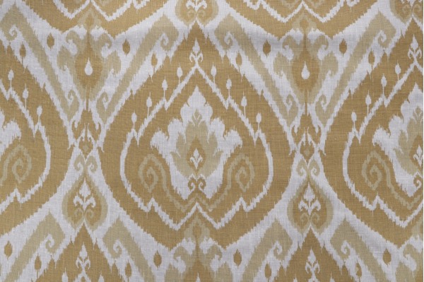 Click for Belle Maison Maya Printed Sheer Drapery Fabric in Camel  Belle Maison Maya Printed Sheer Drapery Fabric in Camel