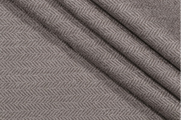 Thibaut Ellis Herringbone W72953 Woven Upholstery Fabric in Smoke