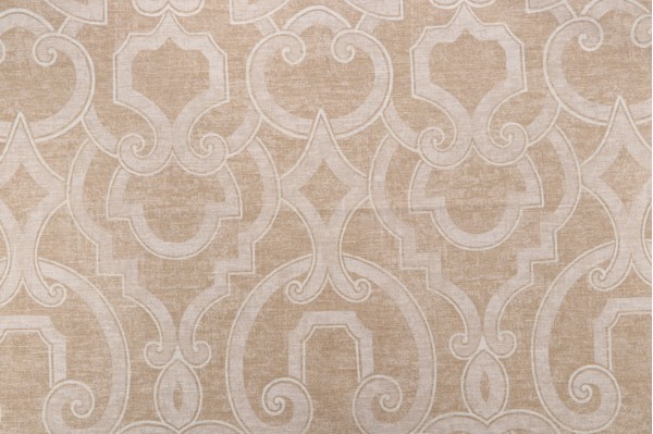 Thibaut Barrowgate F94716 Printed Drapery Fabric in Beige