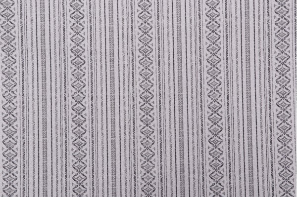 Magnolia Home Bindu Printed Drapery Fabric in Metal
