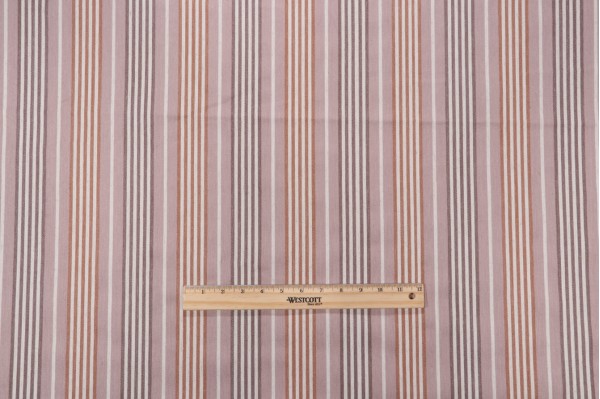 Click for 1 Yards Richloom Warwick Woven Stripe Decorator Fabric in bittersweet Richloom Warwick Woven Stripe Decorator Fabric in bittersweet