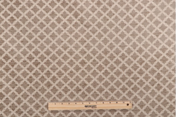 Thibaut Cambridge W73751 Woven Chenille Upholstery Fabric in Flax