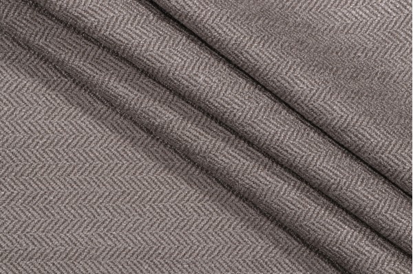 Thibaut Ellis Herringbone W72953 Woven Upholstery Fabric in Smoke