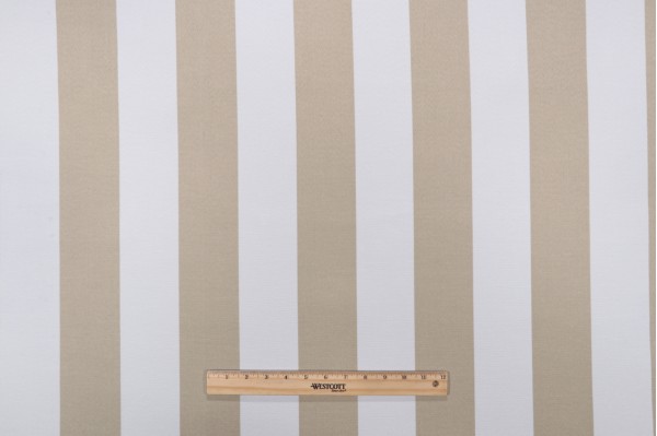 Click for 1 Yards Richloom Cabana Stripe Printed Polyester Outdoor Fabric in Tan Richloom Cabana Stripe Printed Polyester Outdoor Fabric in Tan
