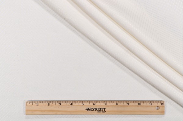 Click for 1 Yards P Kaufmann Pavilion Woven Decorator Fabric in Off-White P Kaufmann Pavilion Woven Decorator Fabric in Off-White