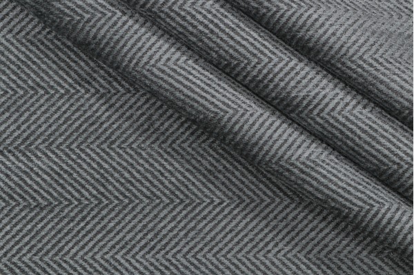 Thibaut Hillside Herringbone W72920 Woven Chenille Upholstery Fabric in Slate