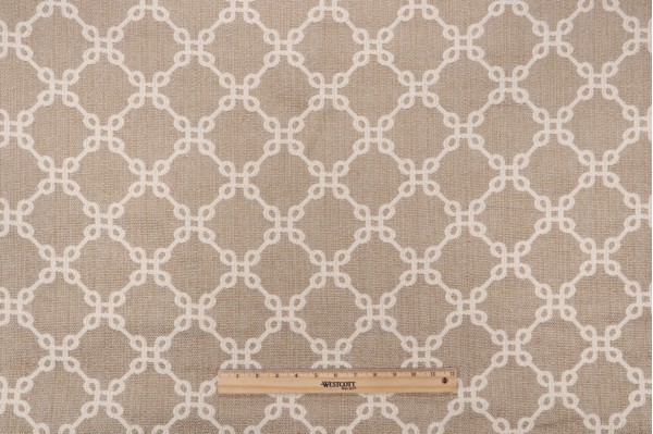 Thibaut Bowen W74342 Woven Upholstery Fabric in Sand