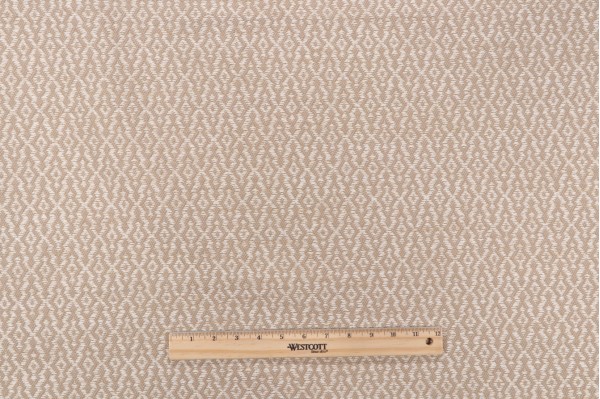Thibaut Sumatra W74351 Woven Upholstery Fabric in Linen on Ivory