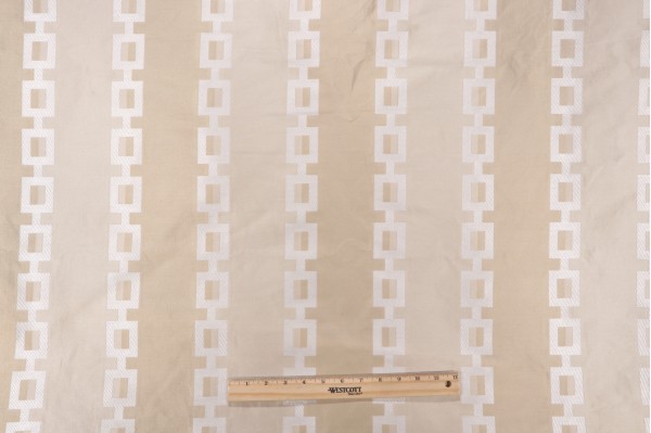 Click for 3.75 Yards Thibaut Key Stripe AW1372 Woven Decorator Fabric in Cream Thibaut Key Stripe AW1372 Woven Decorator Fabric in Cream