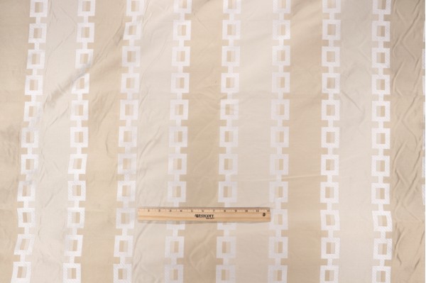 Click for 3.5 Yards Thibaut Key Stripe AW1372 Woven Decorator Fabric in Cream Thibaut Key Stripe AW1372 Woven Decorator Fabric in Cream
