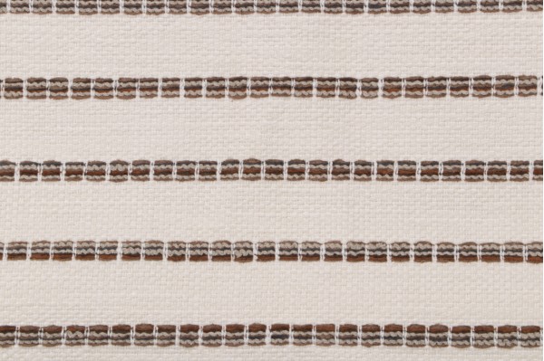 Thibaut Oak Creek Stripe W78336 Woven Polyester Outdoor Fabric in Bark