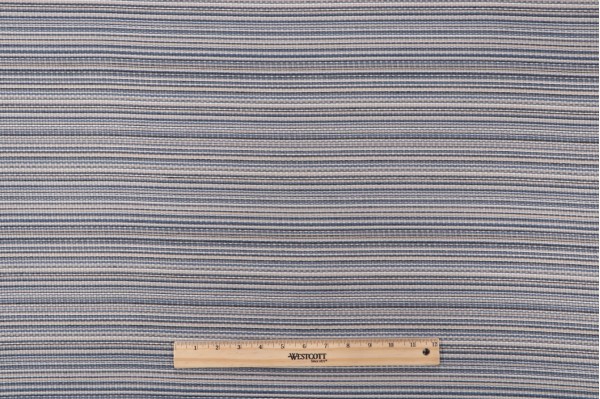 Sunbrella Sailing Stripe 31956-516 Woven Solution Dyed Acrylic Outdoor Fabric in Slate for Kravet CLOSEOUT
