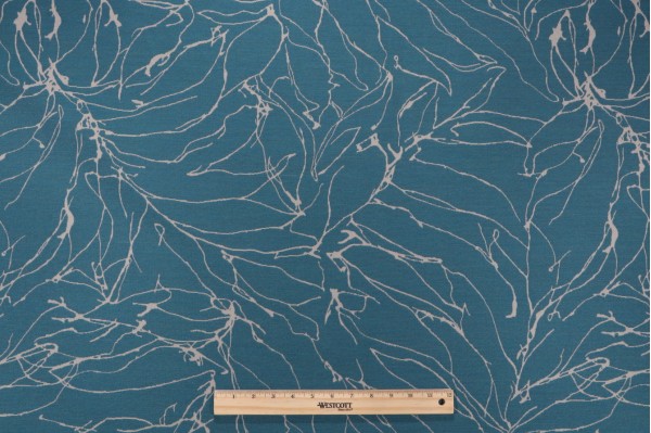 Burch Fabrics Meander Woven Outdoor Fabric in Marine 