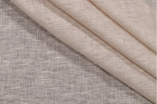 Click for 2.13 Yards Aura Semi-Sheer Drapery Fabric in Alabaster Aura Semi-Sheer Drapery Fabric in Alabaster
