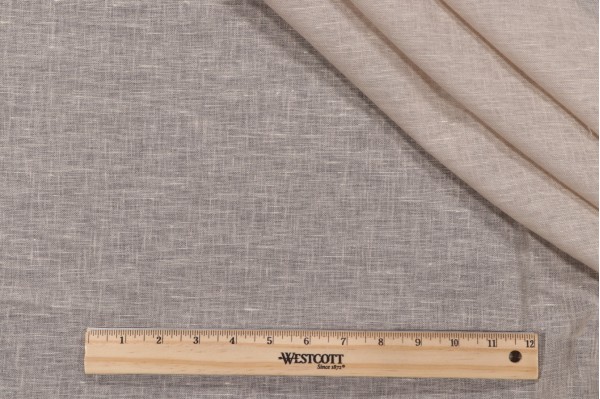 Click for 1.75 Yards Aura Semi-Sheer Drapery Fabric in Alabaster Aura Semi-Sheer Drapery Fabric in Alabaster