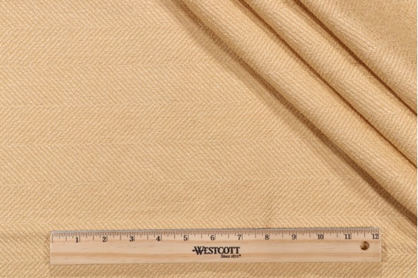 Valdese Weavers Jumper Woven Crypton Home Finish Upholstery Fabric in Daffodil