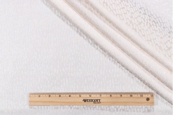 Click for 1.75 Yards Jacinto Damask Decorator Fabric in White Jacinto Damask Decorator Fabric in White