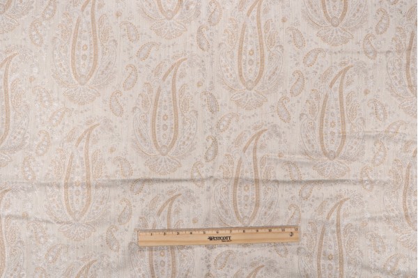 Passion Tapestry Upholstery Fabric in Antique Ivory