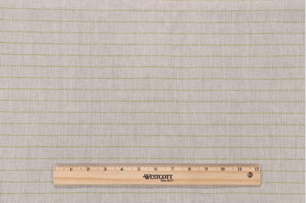 Manning Stripe Woven Outdoor Fabric in Leaf