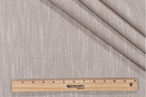 Bella Dura Catskill Woven Polyolefin Outdoor Fabric in Oat